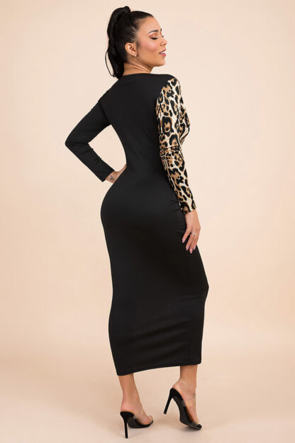 I'm the Weekend Leopard Dress - Image 5