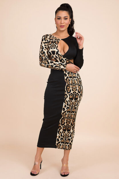 I'm the Weekend Leopard Dress - Image 2
