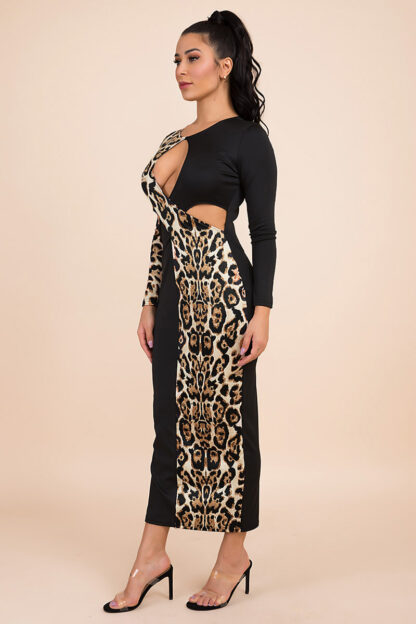 I'm the Weekend Leopard Dress - Image 4
