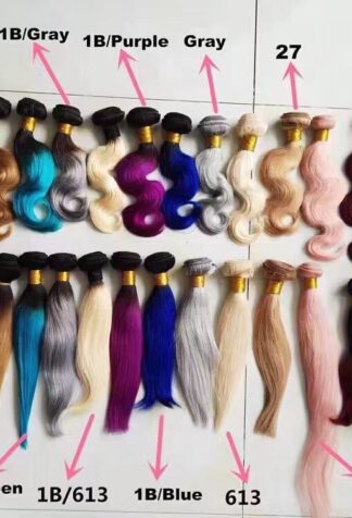 Don't See What you Want? Want a Custom Coloured Wig or Hair Bundle?