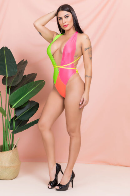 Colour World One-Piece Swimwear - Image 4