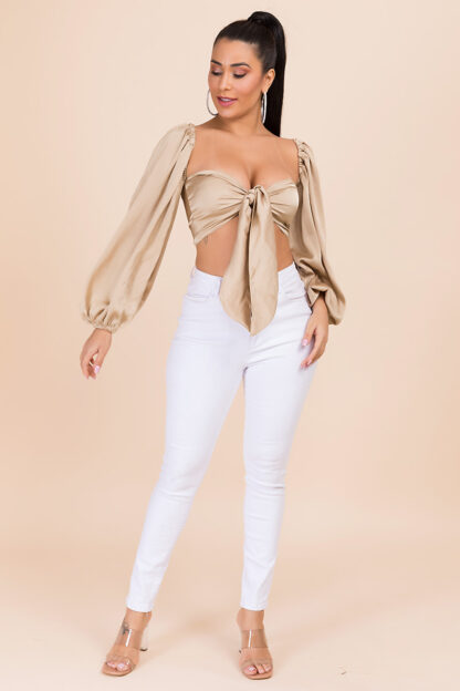 Bow Tube Stylish Top - Image 6