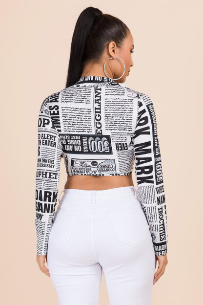 Stephany Printed Top - Image 6