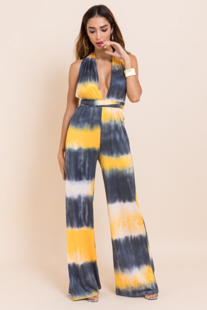 Joseline Deep V Jumpsuit - Image 2