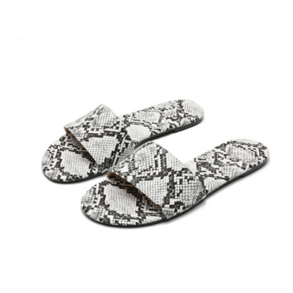 Kymora Snakeprint Sandals - Image 3