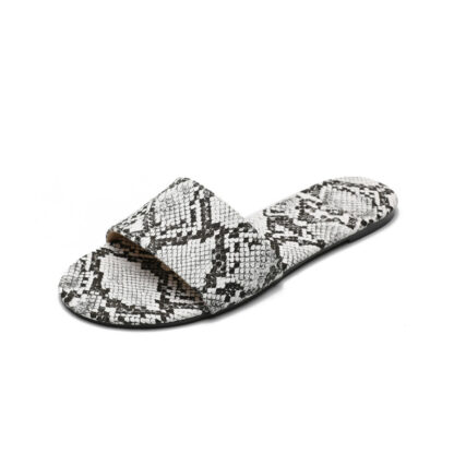 Kymora Snakeprint Sandals - Image 4