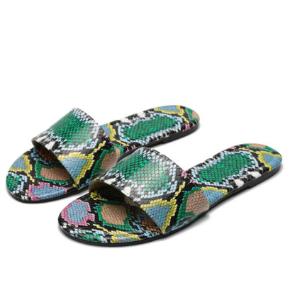 Kymora Snakeprint Sandals