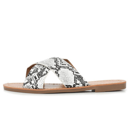 Kemi Snake Print Sandals - Image 6