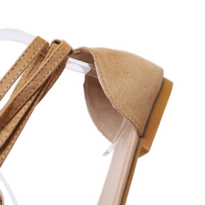 Lora Suede Sandals - Image 7