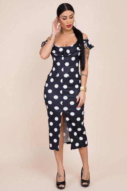 Hannah Ruffle Dress - Image 3