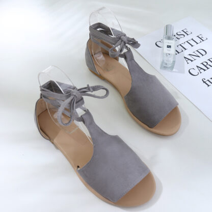 Lora Suede Sandals - Image 3