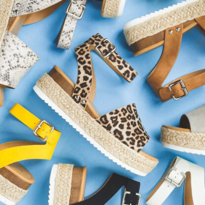 Davido Fall Wedge Sandals