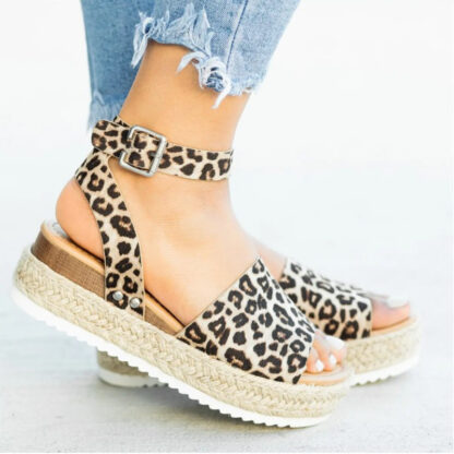 Davido Fall Wedge Sandals - Image 2