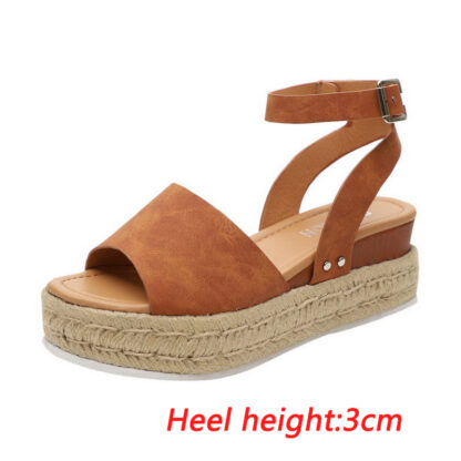Davido Fall Wedge Sandals - Image 7