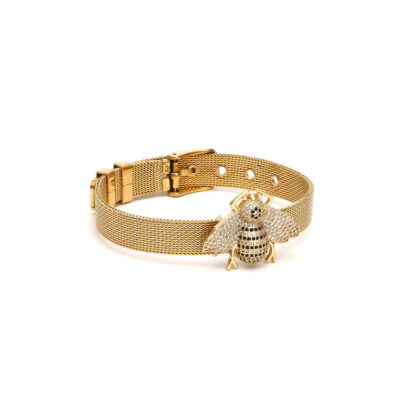 The BeeHive Gold Bracelet - Image 2