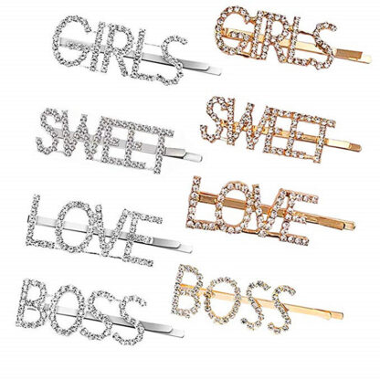 8 Piece Hair Clip Set