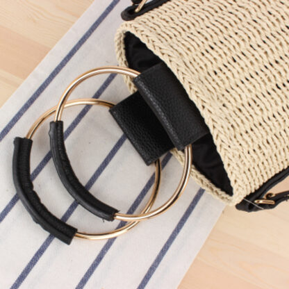 Sunday Brunch Straw Bag - Image 3