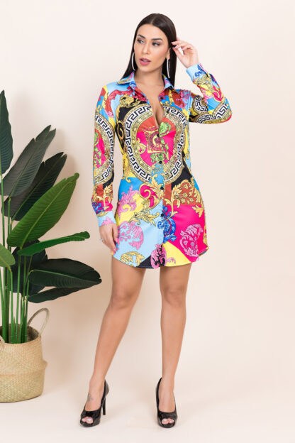 Steffany Casual Shirtdress - Image 2