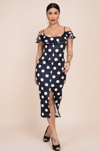 Hannah Ruffle Dress - Image 4