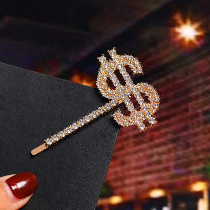 Dollar Sign Hair Clip - Image 3