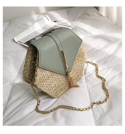 Sober Straw Crossbody Bag