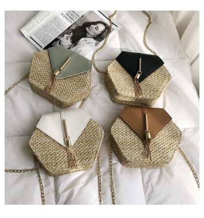 Sober Straw Crossbody Bag - Image 10
