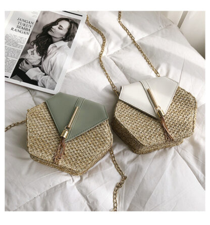 Sober Straw Crossbody Bag - Image 9