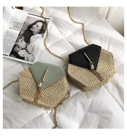 Sober Straw Crossbody Bag - Image 8
