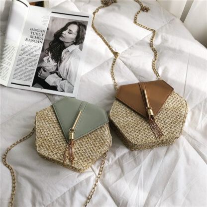 Sober Straw Crossbody Bag - Image 7