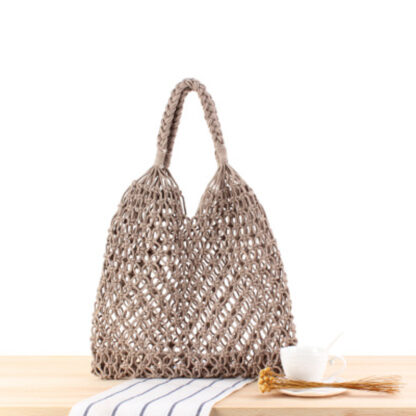 Lala Crochet Beach Bag - Image 6