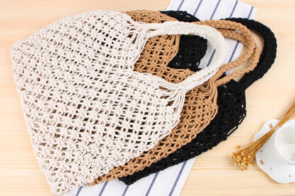 Lala Crochet Beach Bag - Image 8