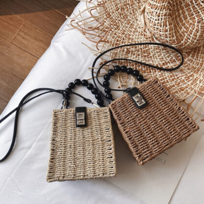Closer To You Straw HandBag - Image 5
