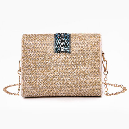 Put That Woman First Straw Purse - Image 6