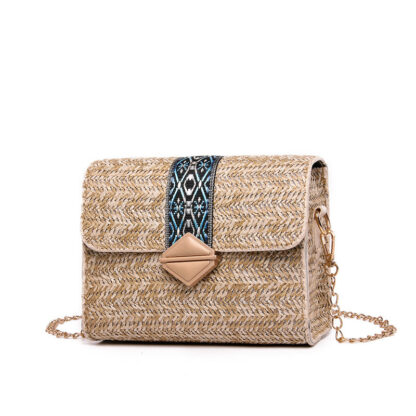 Put That Woman First Straw Purse - Image 4