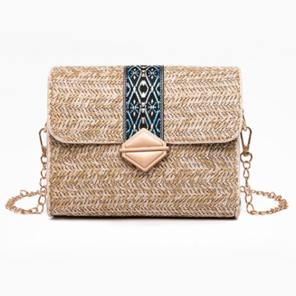 Put That Woman First Straw Purse - Image 3