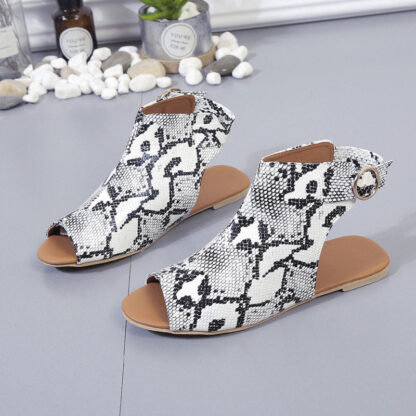 Good Good Loving Open Toe Flat Sandals - Image 2