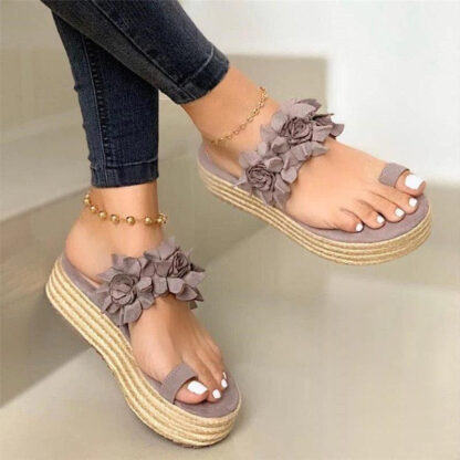 Fvvck Your Situation Wedge Sandals - Image 2