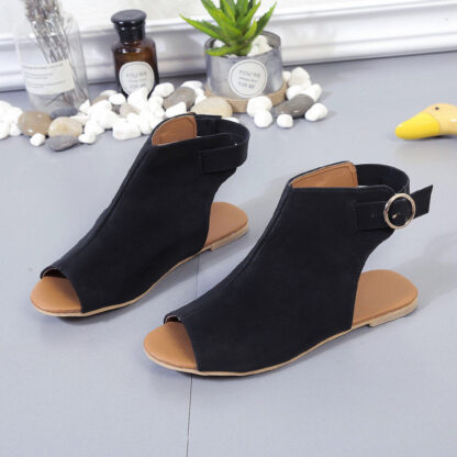 Good Good Loving Open Toe Flat Sandals - Image 3
