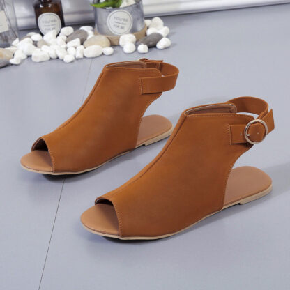 Good Good Loving Open Toe Flat Sandals