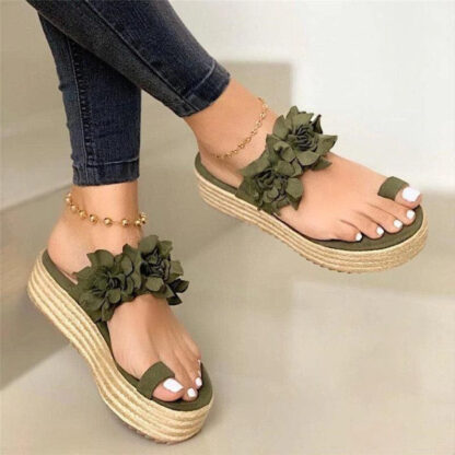 Fvvck Your Situation Wedge Sandals - Image 3
