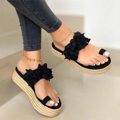 Fvvck Your Situation Wedge Sandals - Image 4