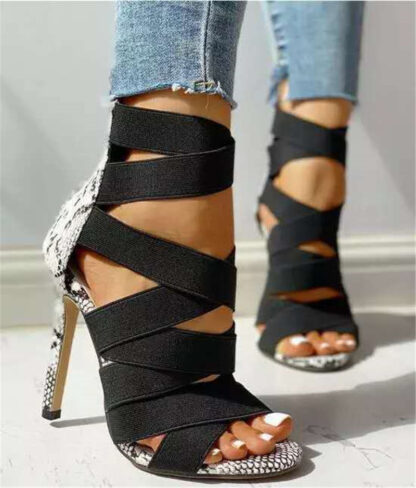 H.E.R Snakeprint Heels - Image 2