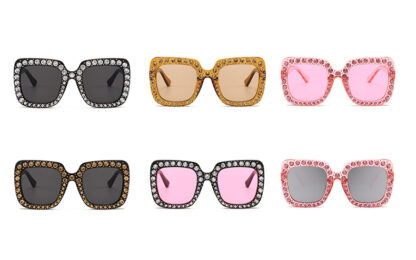 Vanessa Rhinestone Sunglasses - Image 8