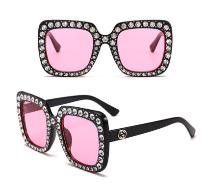 Vanessa Rhinestone Sunglasses - Image 4