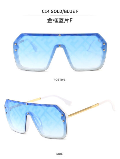 Dora Half Frame Glasses - Image 5
