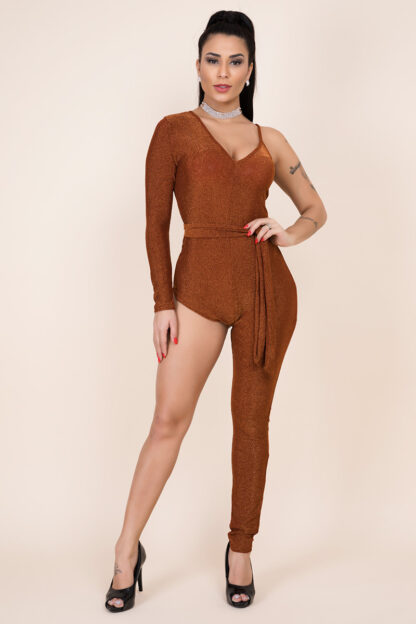 Jay One Shoulder Jumpsuit - Image 2