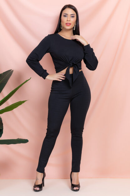 Chelsi Stretch Pants Set - Image 2