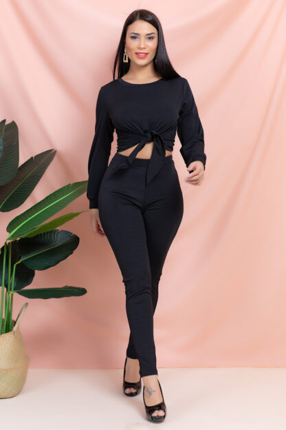 Chelsi Stretch Pants Set - Image 3