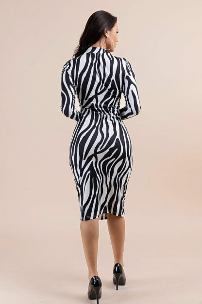 Henry Stretch Midi Dress - Image 6