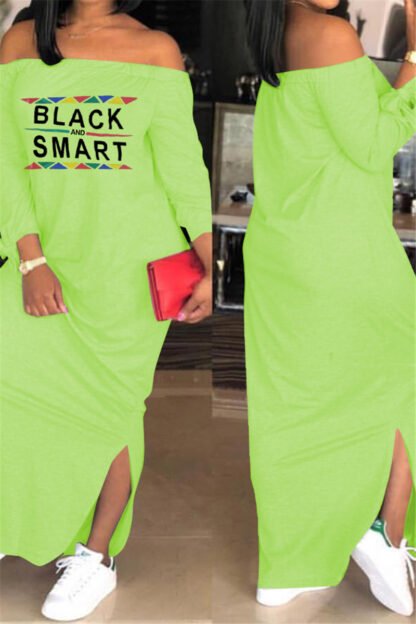 Black & Smart Loose Stretch Bow Dress - Image 9